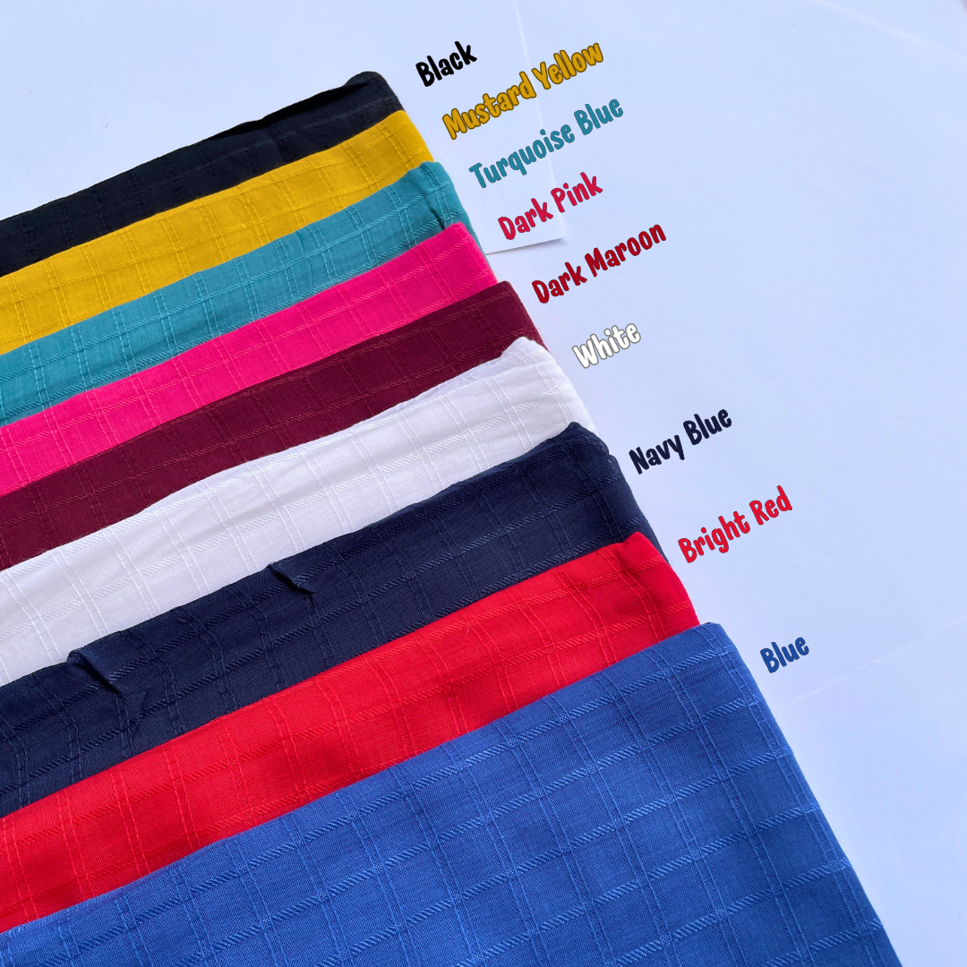 Embossed Lawn Hijab 1