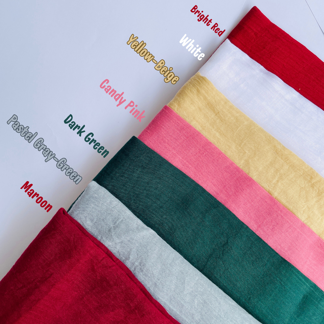 Plain Turkish Lawn Hijab