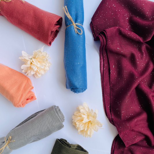 Glitter Turkish Lawn Hijab